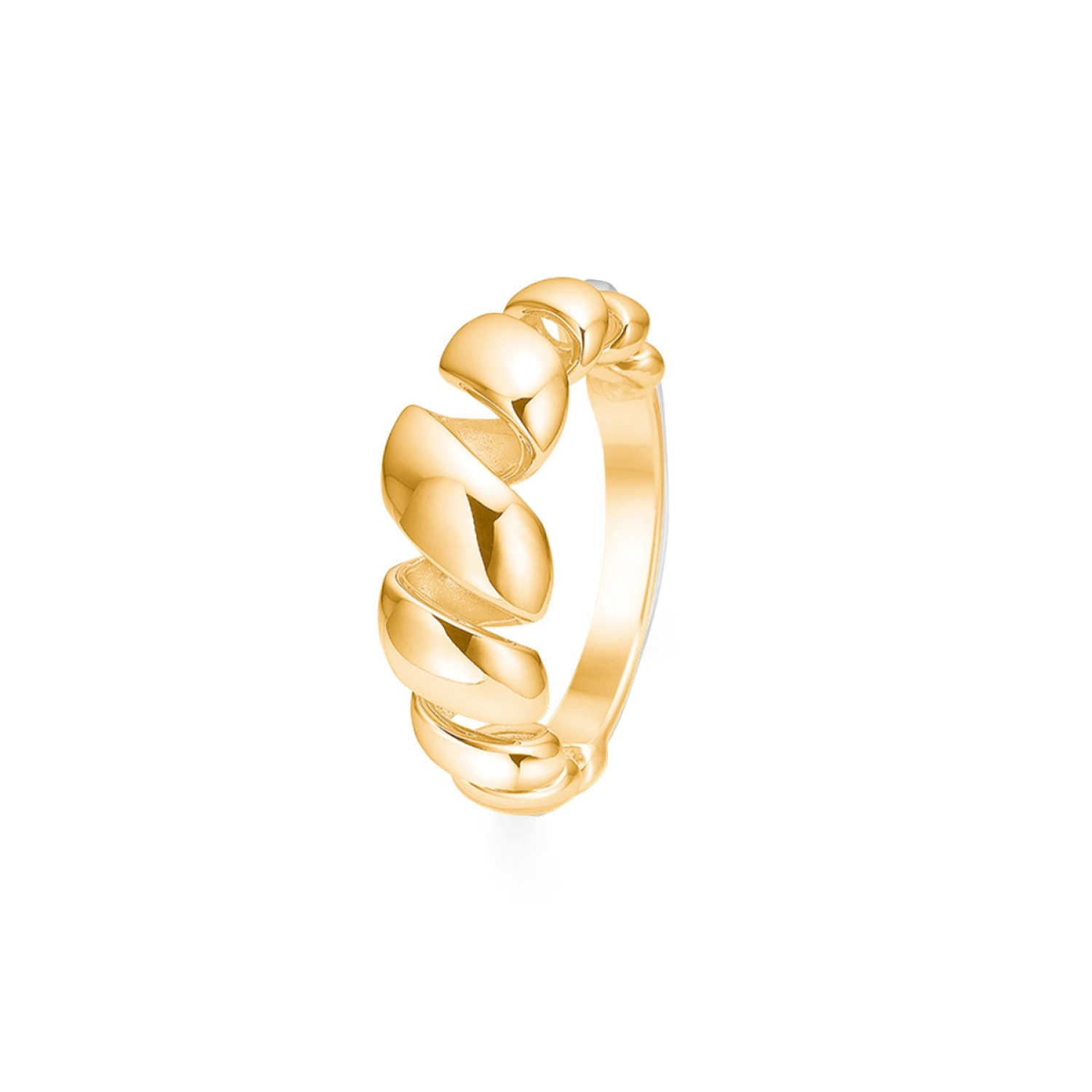 Mads Z Swirl Ring 14 kt. Guld 1540059-56 – Dam – Gold