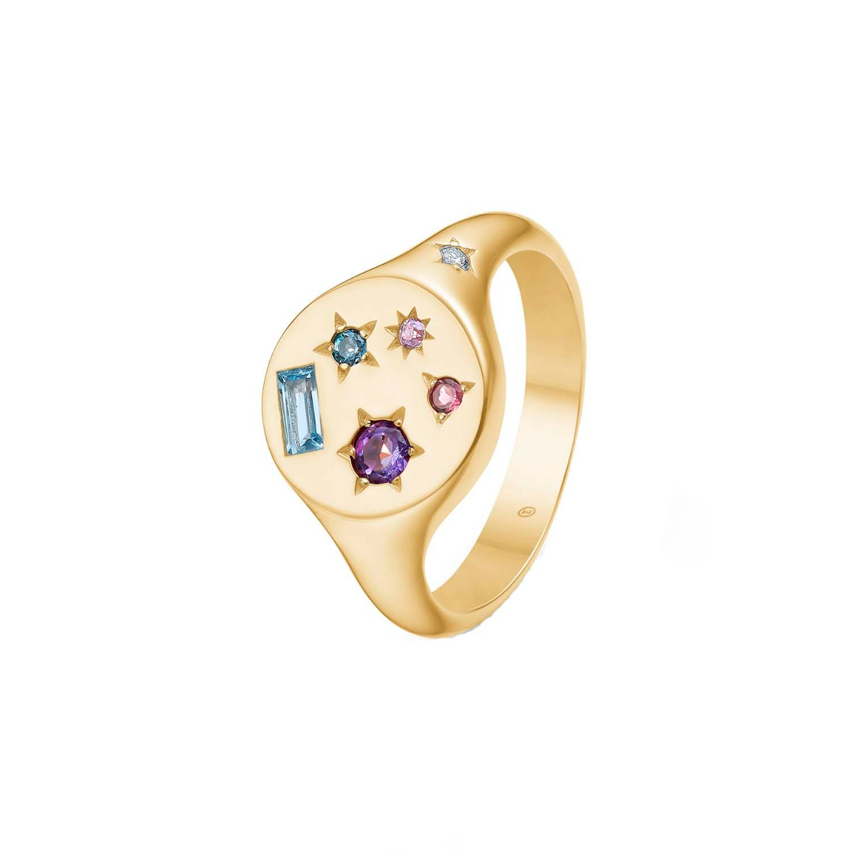 Mads Z Symphony Precious Stone Ring 14 kt. Guld 0,02 ct. 1546140-56 - Woman - Gold thumbnail
