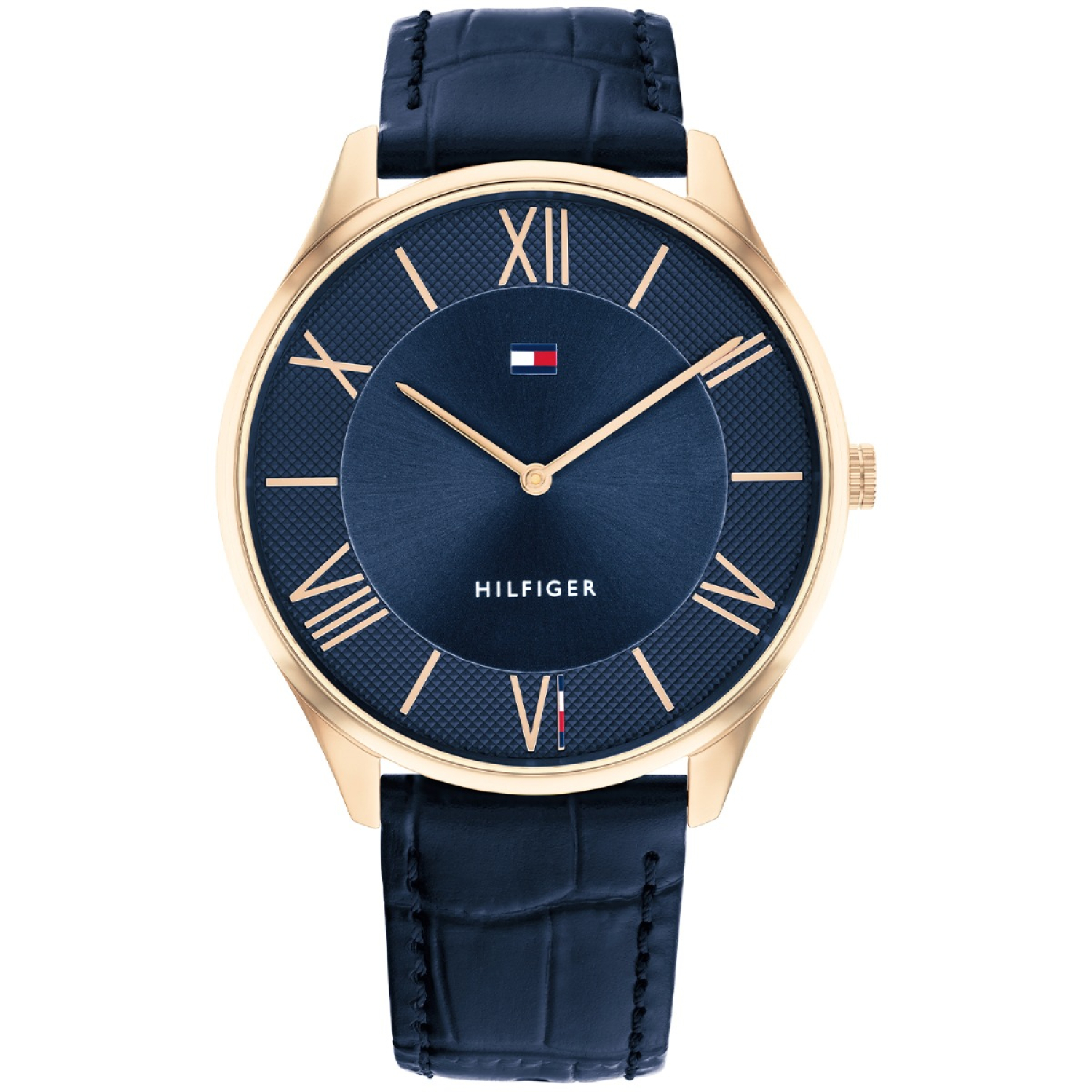 Tommy Hilfiger Becker 1710517 – Herr – 43 mm – Analogt – Quartz – Mineralglas