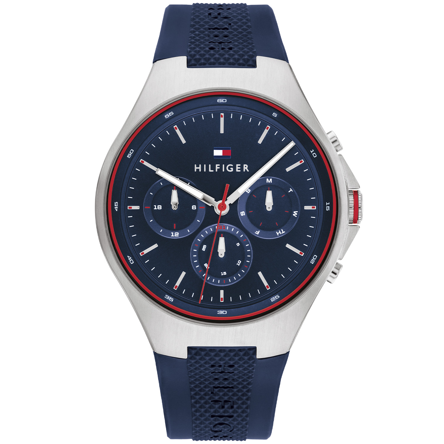 Tommy Hilfiger Justin 1792057 – Herr – 44 mm – Analogt – Quartz – Mineralglas