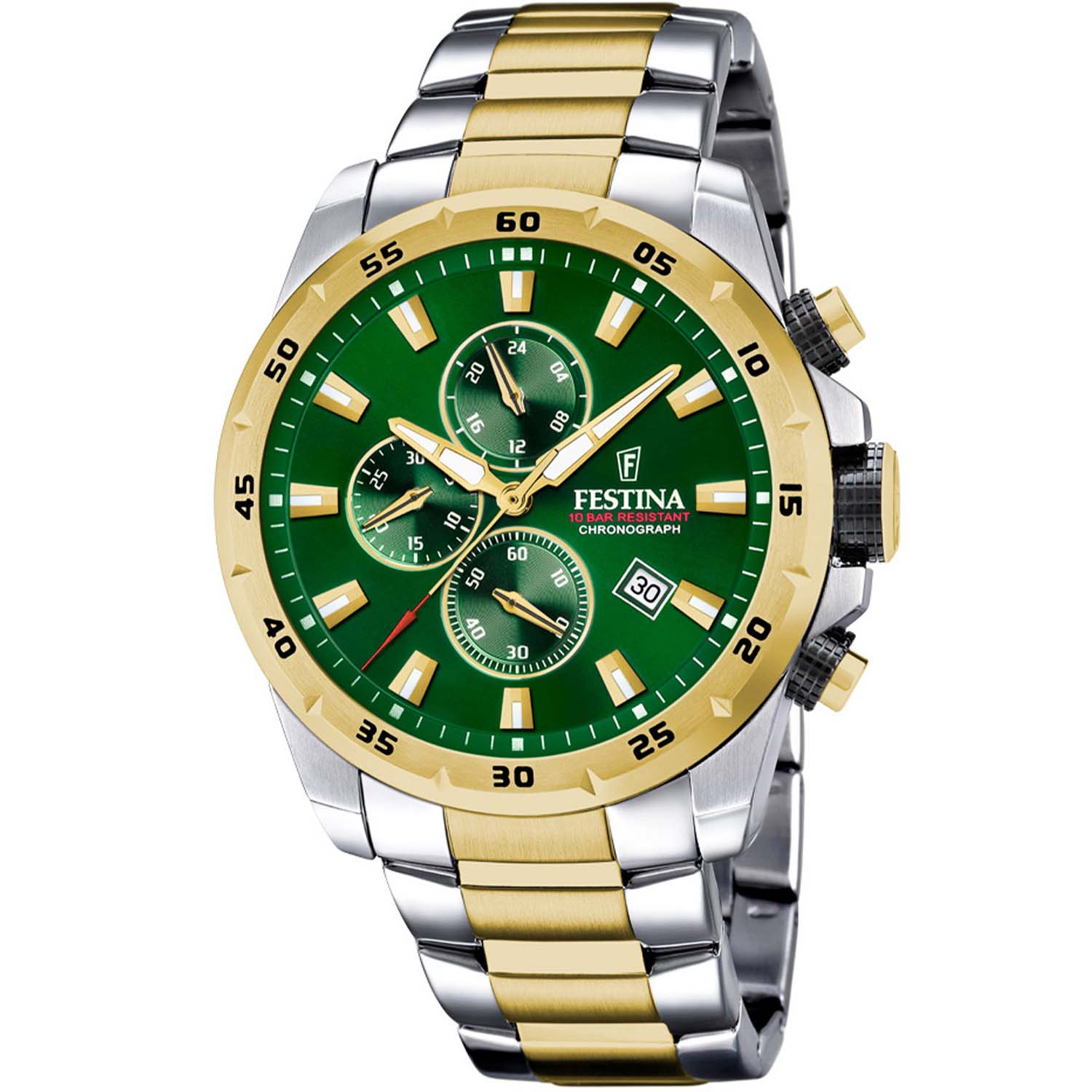 Festina Chrono 20562/3 – Man –  45 mm –  Analogt –  Quartz –  Mineralglas