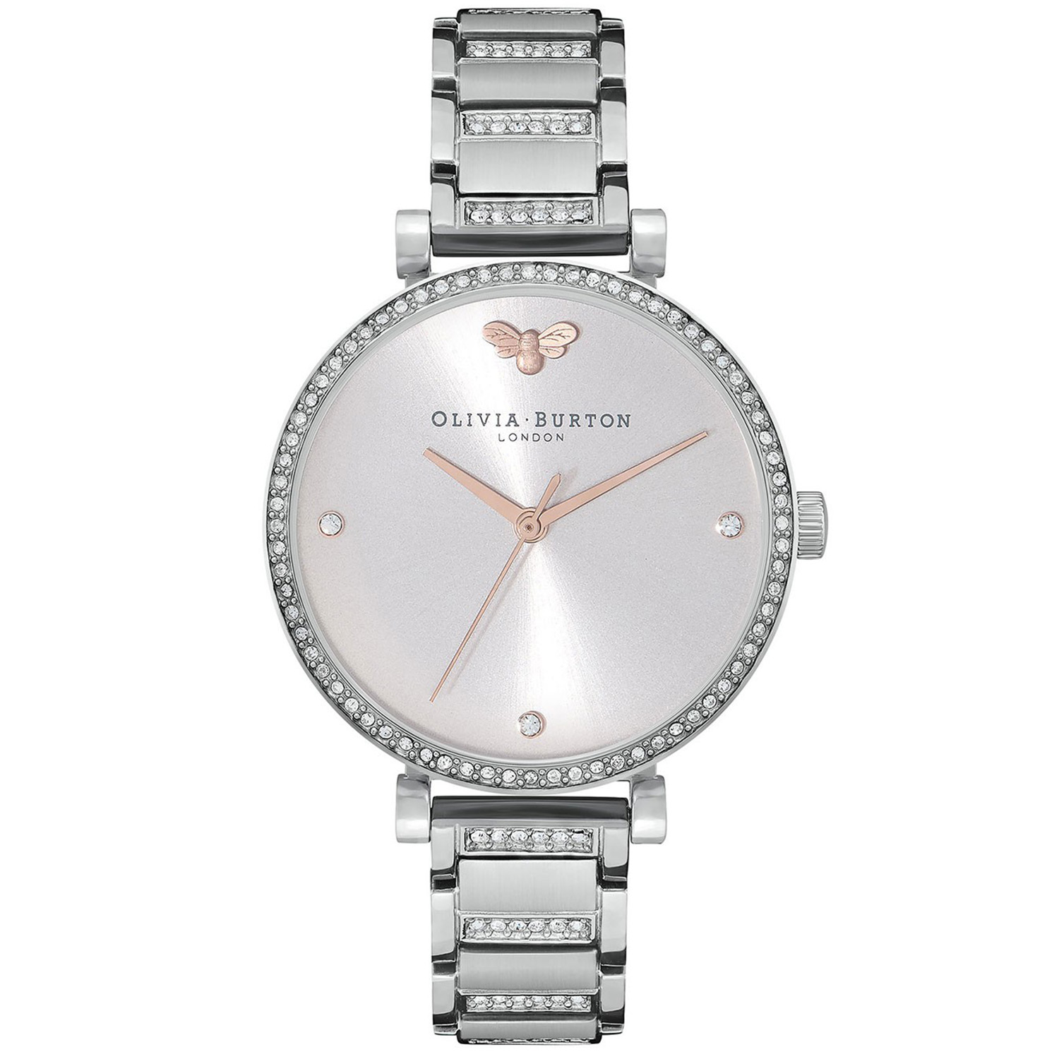 Olivia Burton Tbar 24000001 – Dam – 32 mm – Analogt – Quartz – Safirbelagd