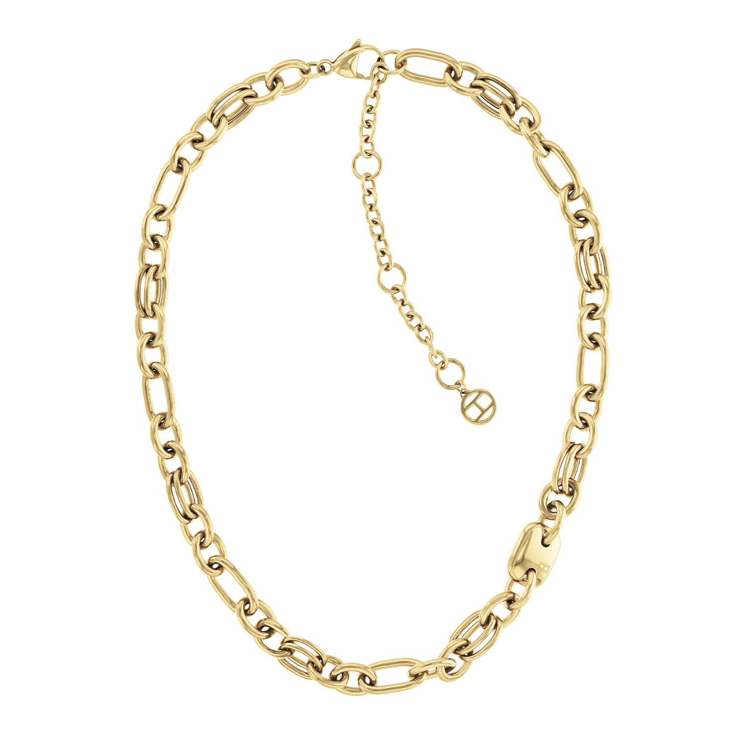 Tommy Hilfiger Contrast Link Chain Necklace 2780784 – Woman – Stainless Steel