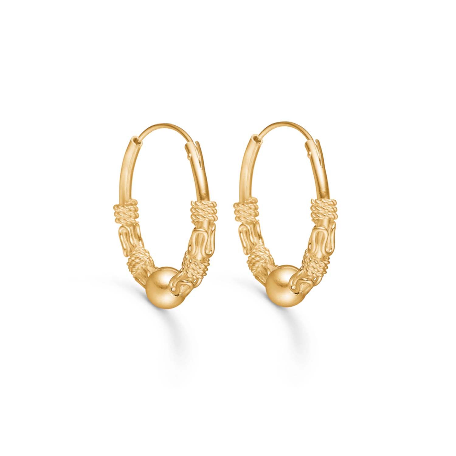 Studio Z Big Oasis Hoops Goldplated 8210017