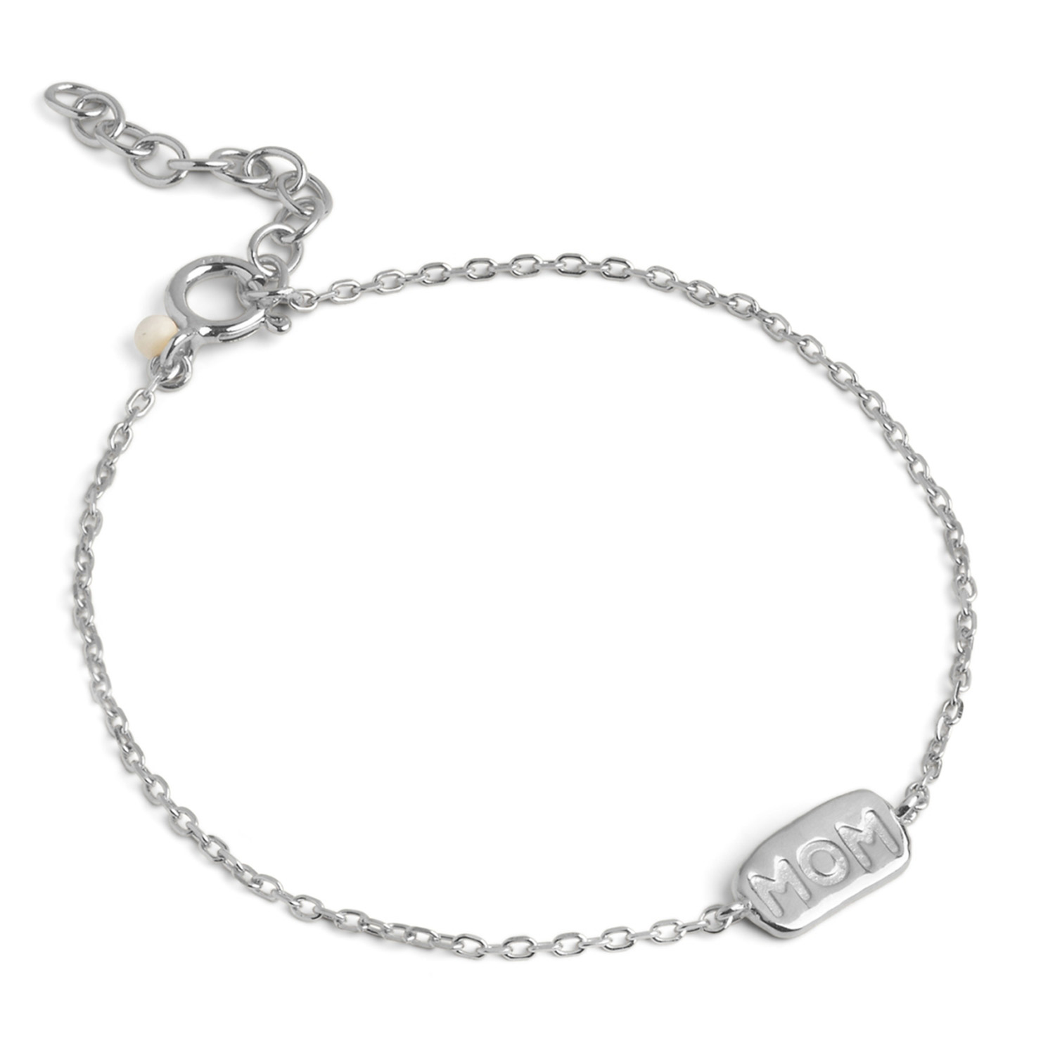 enamel mom bracelets argent b132s - femme - 925 sterling silver