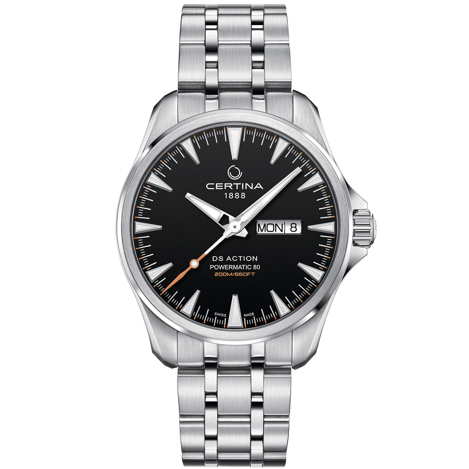 Certina DS Action Day-Date Powermatic 80 C0324301105100 - Man -  41 mm -  Analog -  Automatisk -  Safirglas thumbnail