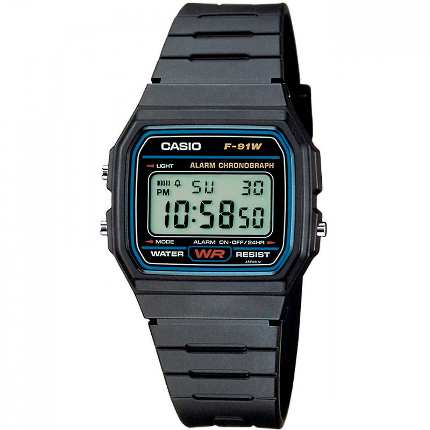 Casio Classic F-91W-1YER - Man -  33 mm -  Digitalt -  Digitalt/Smartwatch -  Plexiglas thumbnail