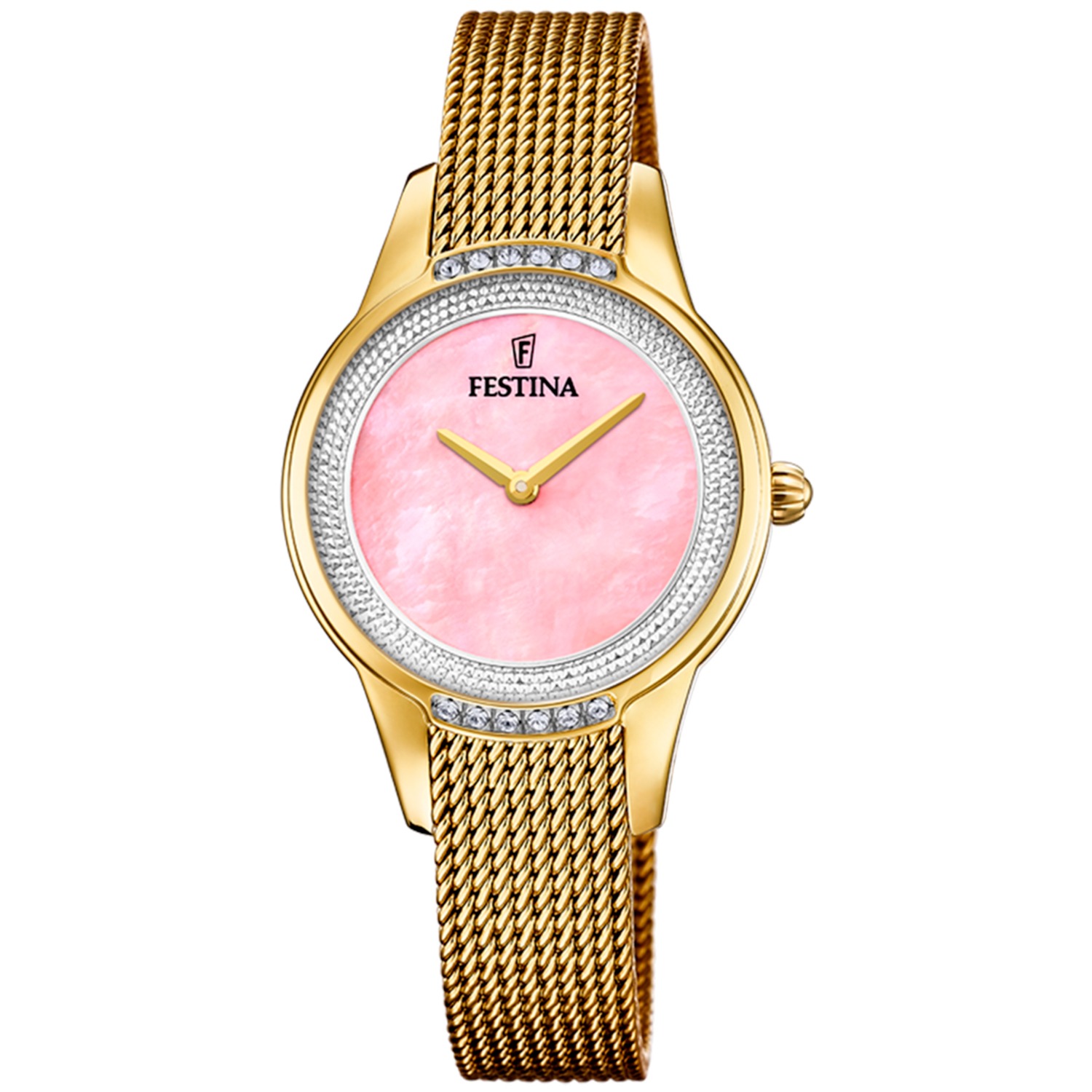 Festina Swarovski F20495/2 – Dam – 30 mm – Analogt – Quartz – Mineralglas