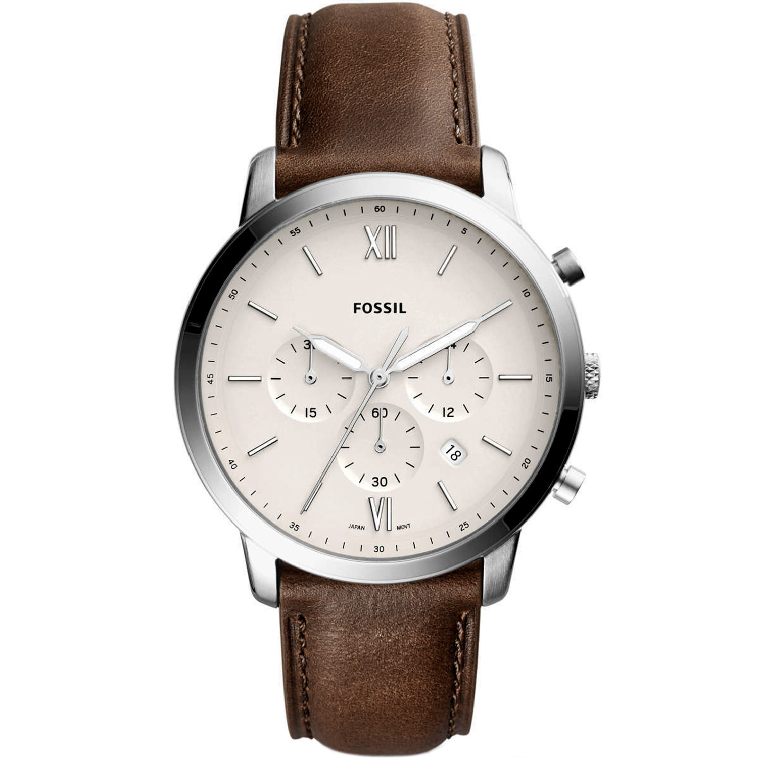 Fossil Neutra Chrono FS5380 – Herr – 44 mm – Analogt – Quartz – Mineralglas