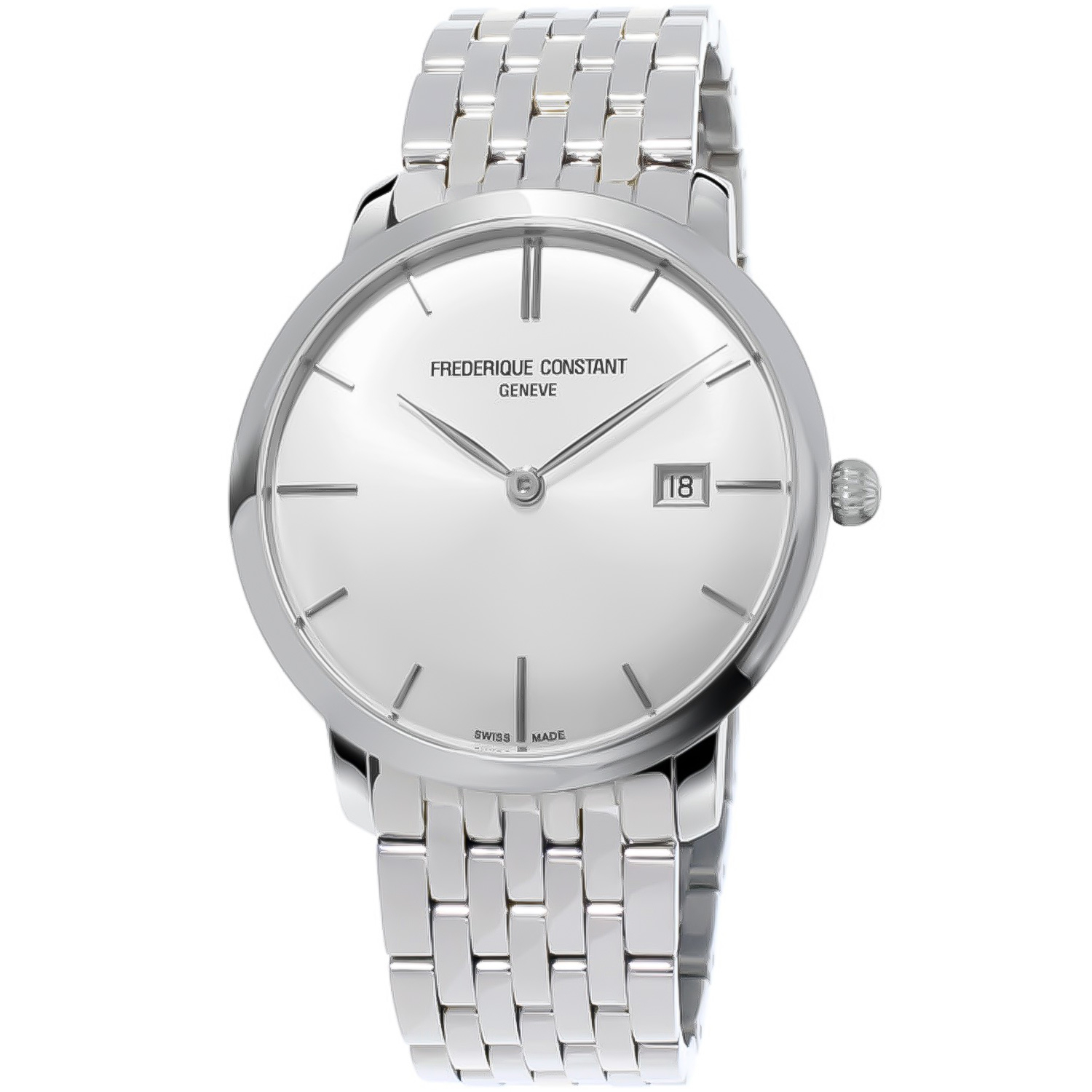 Frederique Constant Curved Gents FC-306S4S6B2 - Herre - 40 mm - Analog - Automatisk - Safirglas thumbnail