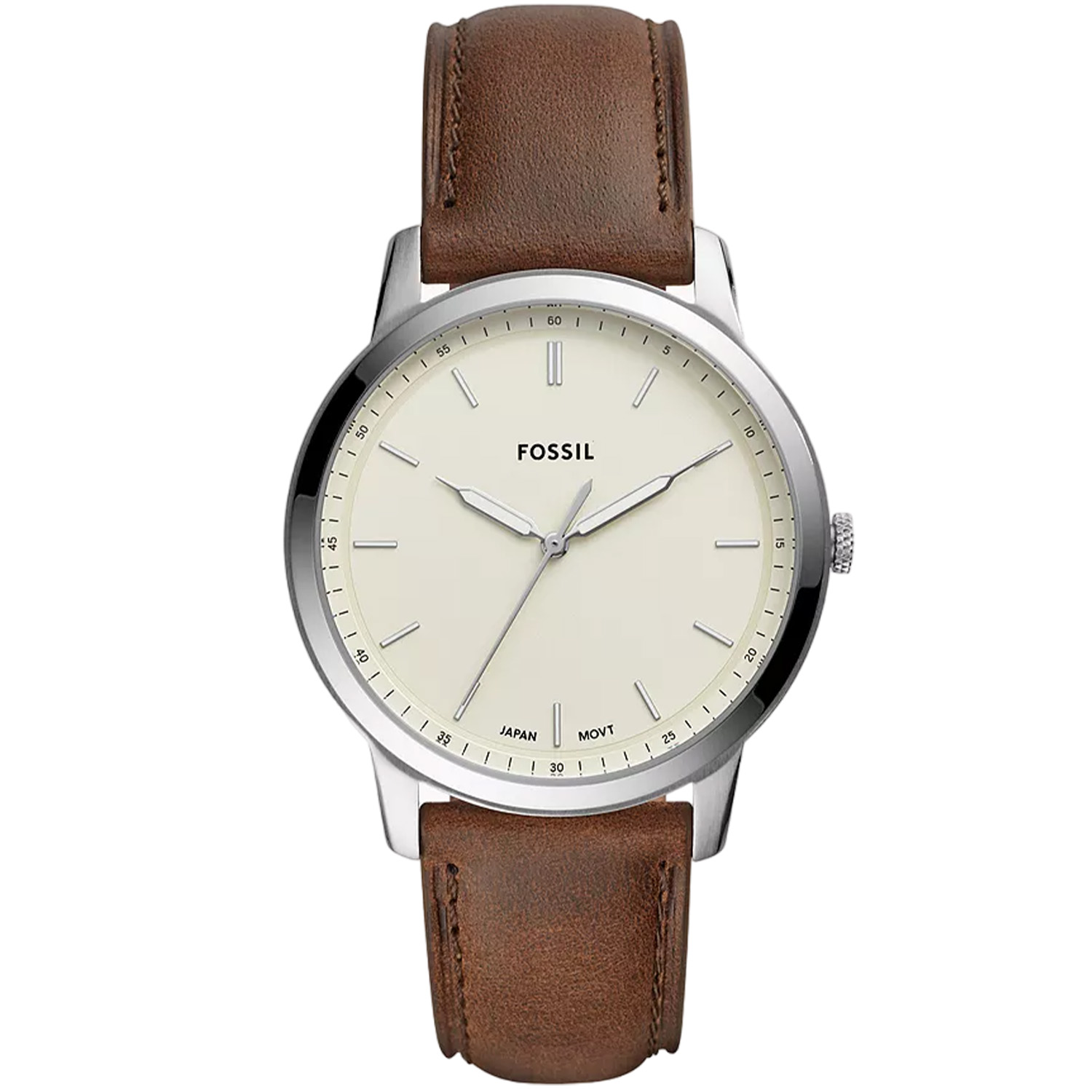 Fossil The Minimalist FS5439 – Herr – 44 mm – Analogt – Mineralglas