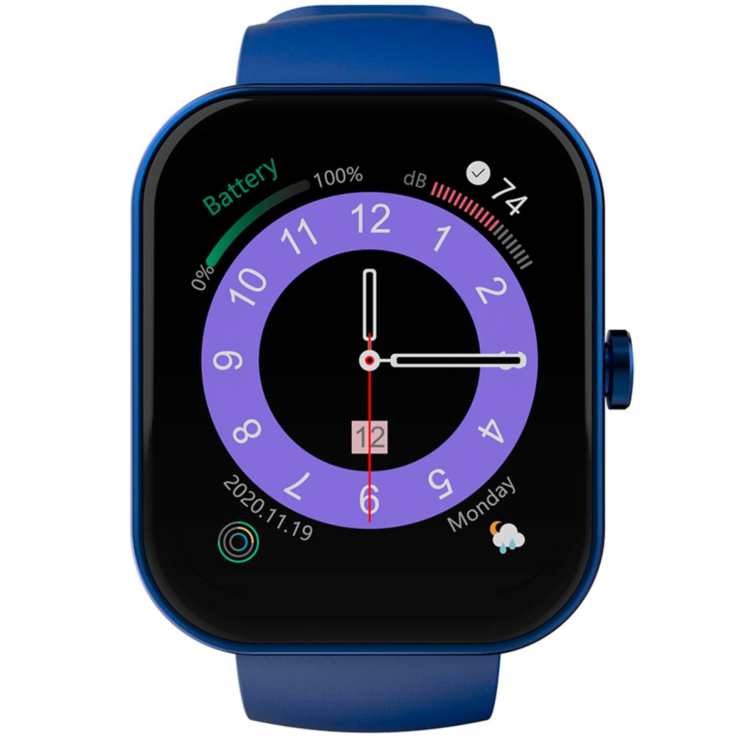 HiFuture FutureFit Ultra2 Blue – Unisex –  47 mm –  Smartklocka –  Digital/Smartklocka –  Gorillaglas