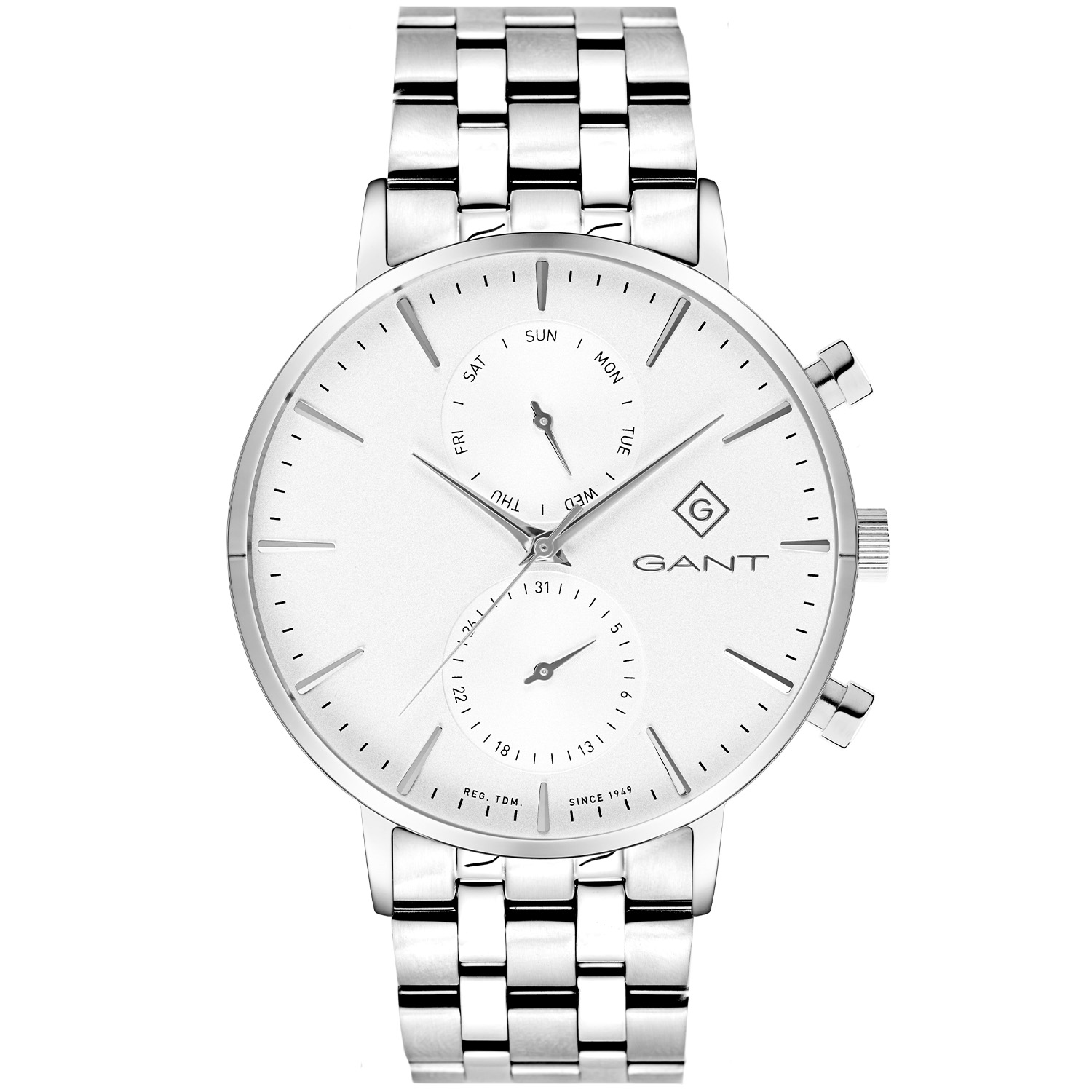 GANT Park Hill Day-Date II G121002 – Herr – 43 mm – Analogt – Quartz – Mineralglas