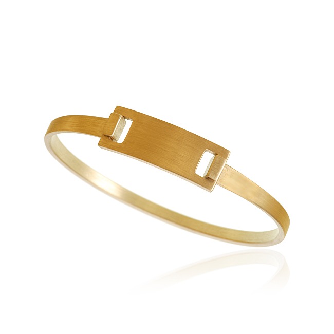 Dulong Luna Loop Armband 18 kt. Guld LUN4-A1050-14 cm – Dam – Gold