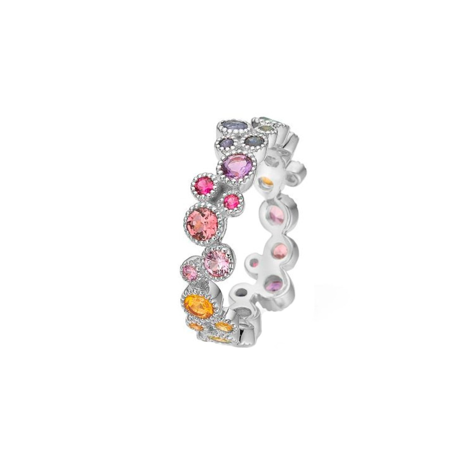 Mads Z Luxury Rainbow Ring 14 kt. Hvidguld 1644062-56 - Dame - White gold thumbnail