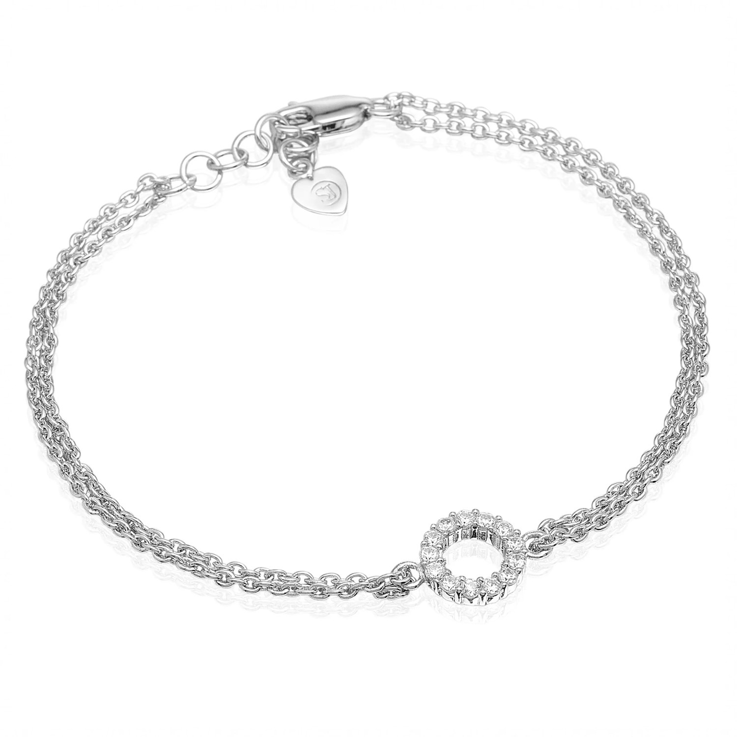 Sif Jakobs Biella Piccolo Armband 18 kt. Guldpläterad Silver SJ-B337(1)-CZ – Dam – 925 sterling silver