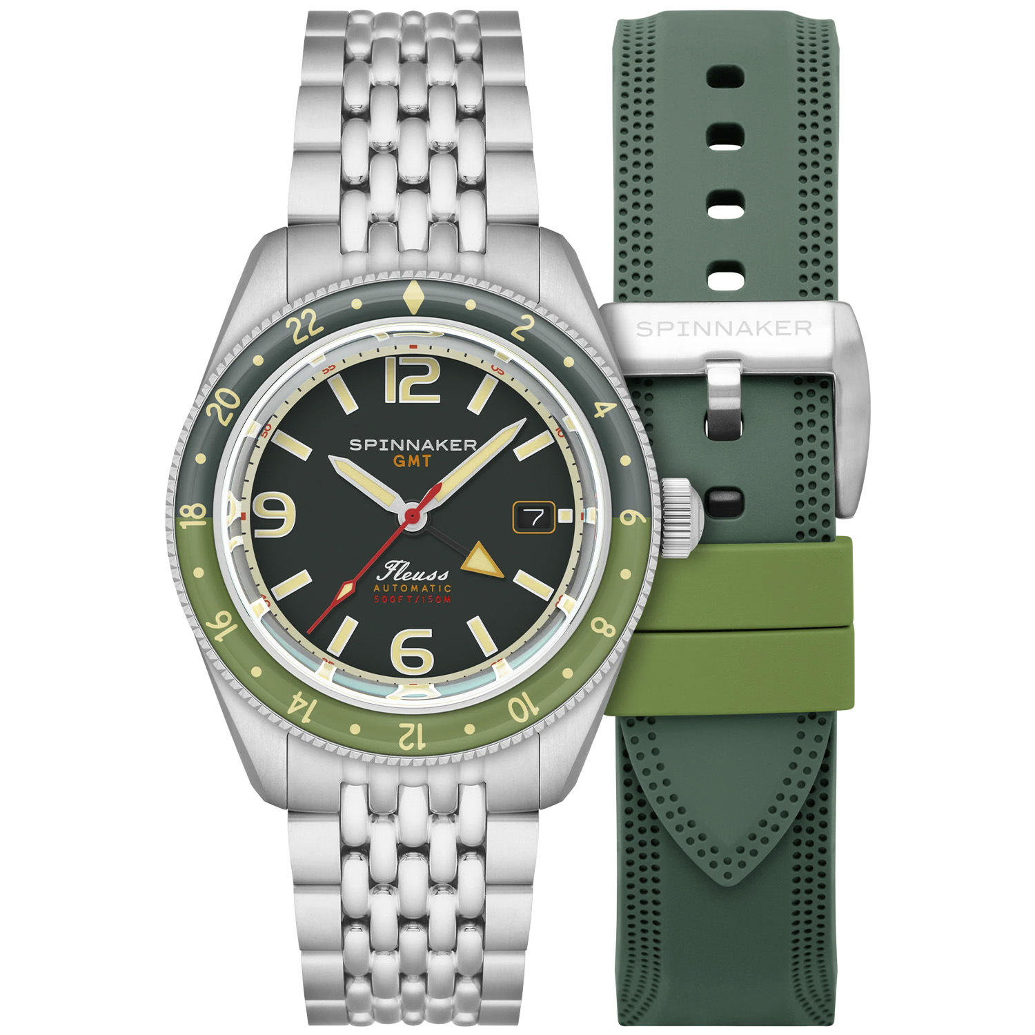 Spinnaker Fleuss GMT Automatic SP-5120-44 – Herr – 43 mm – Analogt – Automatiskt – Safirglas