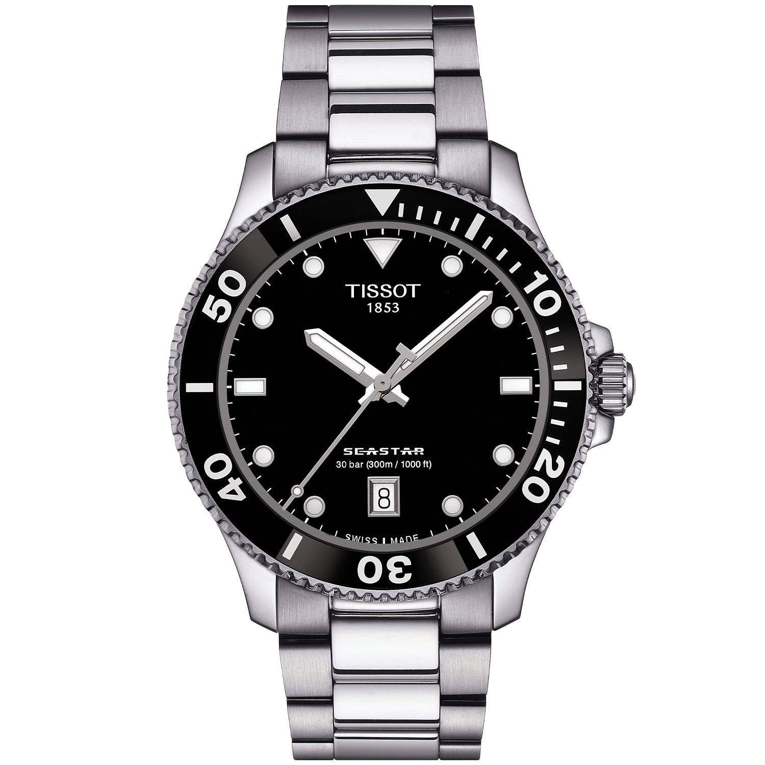 Tissot Seastar 1000 40MM T1204101105100 – Herr – 40 mm – Analogt – Quartz – Safirglas